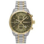 Boss Stainless Steel Green Men Watch 1514227