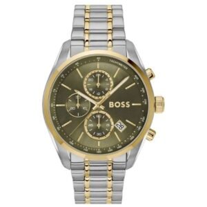 Boss Stainless Steel Green Men Watch 1514227