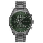Boss Stainless Steel Green Men Watch 1514228