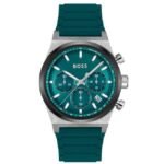 Boss Silicon Green Men Watch 1514244