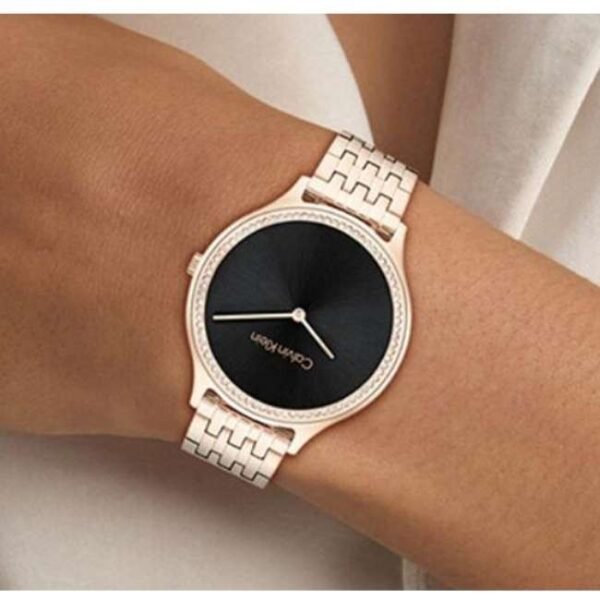 Calvin Klien Gold Stainless Steel Women Watch 25100003