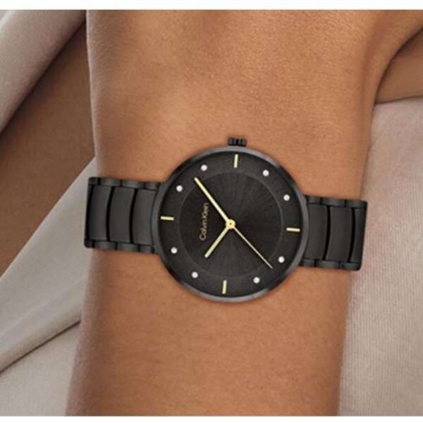 Calvin Klien Black Stainless Steel Women Watch 25100021