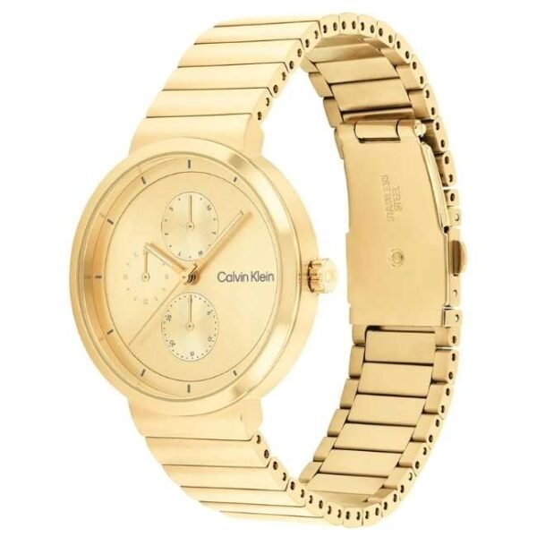 Calvin Klien Gold Stainless Steel Women Watch 25100030