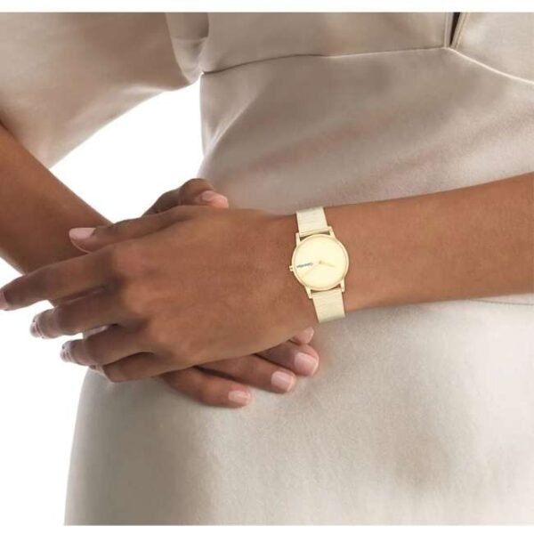 Calvin Klien Gold Stainless Steel Women Watch 25100035