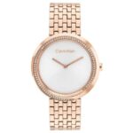 Calvin Klien Rose Gold Stainless Steel Women Watch 25100038