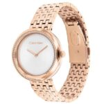 Calvin Klien Rose Gold Stainless Steel Women Watch 25100038
