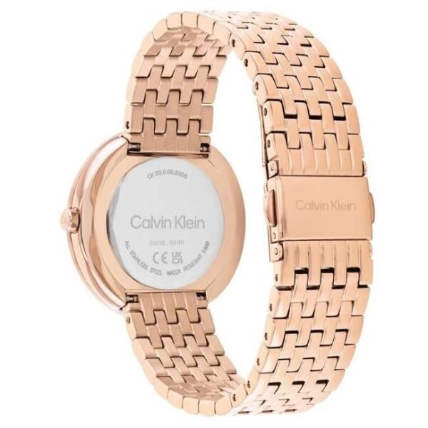 Calvin Klien Rose Gold Stainless Steel Women Watch 25100038