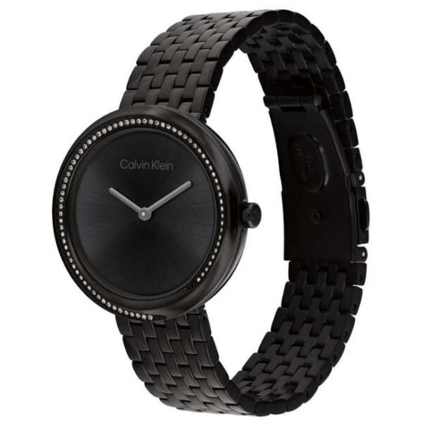 Calvin Klein Women Black Stainless Steel Watch - 25100039