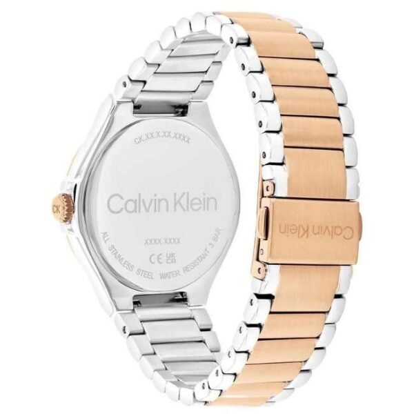 Calvin Klien Two Toned Stainless Steel Women Watch 25100052