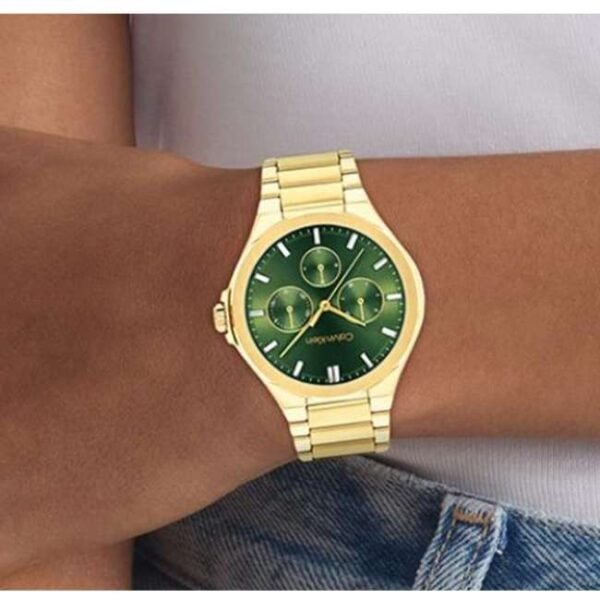 Calvin Klien Gold Stainless Steel Women Watch 25100053