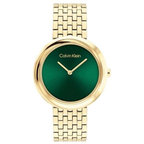 Calvin Klien Gold Stainless Steel Women Watch 25100066