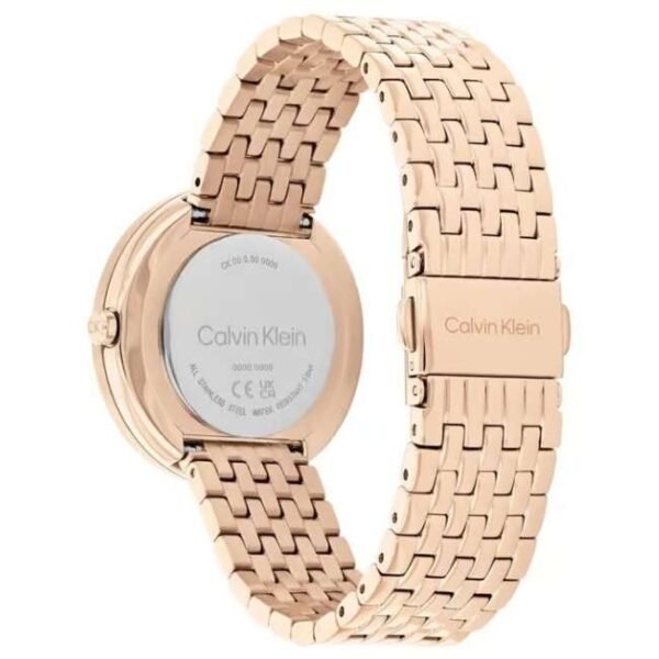 Calvin Klien Rose Gold Stainless Steel Women Watch 25100067