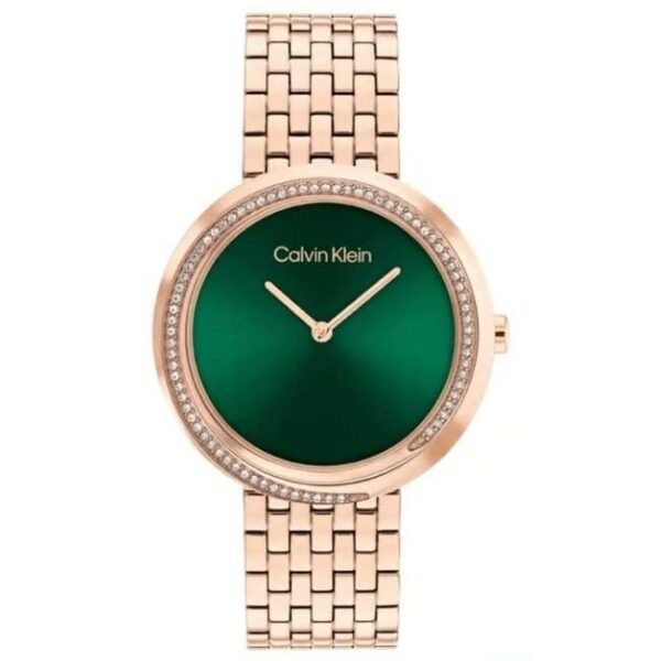 Calvin Klien Rose Gold Stainless Steel Women Watch 25100068