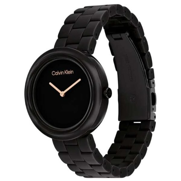 Calvin Klien Black Stainless Steel Women Watch 25100075