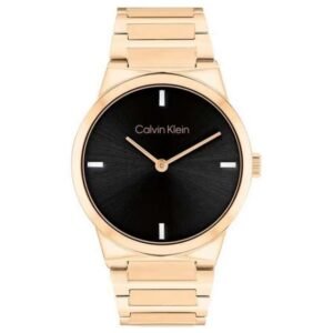 Calvin Klien Rose Gold Stainless Steel Women Watch 25100086