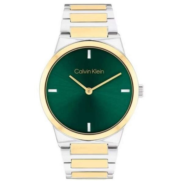 Calvin Klien Two Toned Stainless Steel Women Watch 25100087