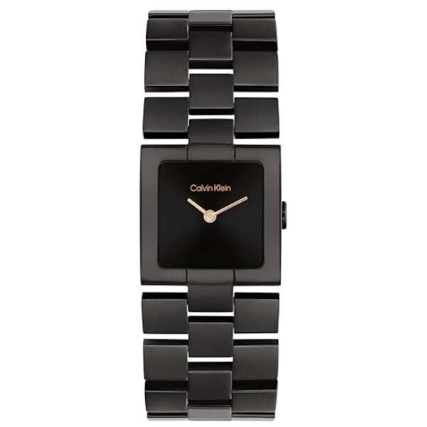 Calvin Klien Black Stainless Steel Women Watch 25100091