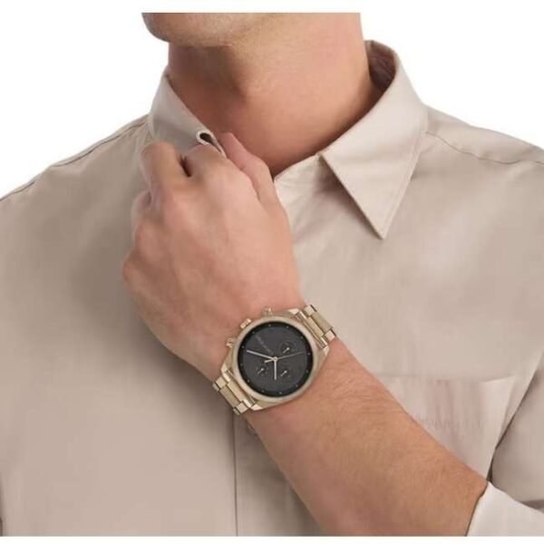 Calvin Klien Beige Stainless Steel Men Watch 25200357