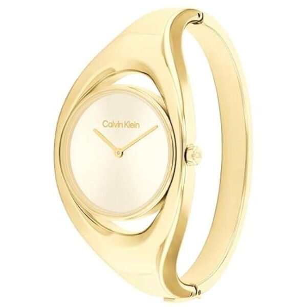 Calvin Klien Gold Stainless Steel Women Watch 25200391
