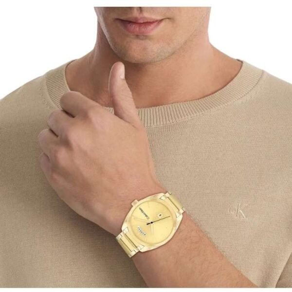 Calvin Klien Gold Stainless Steel Men Watch 25200447