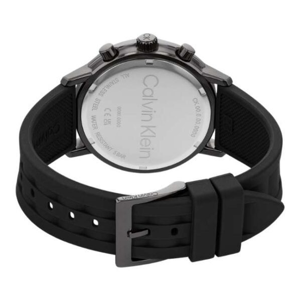 Calvin Klien Black Leather Men Watch 25200461