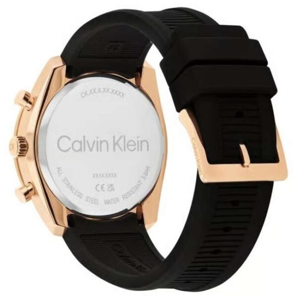 Calvin Klien Black Silicon Men Watch 25200480