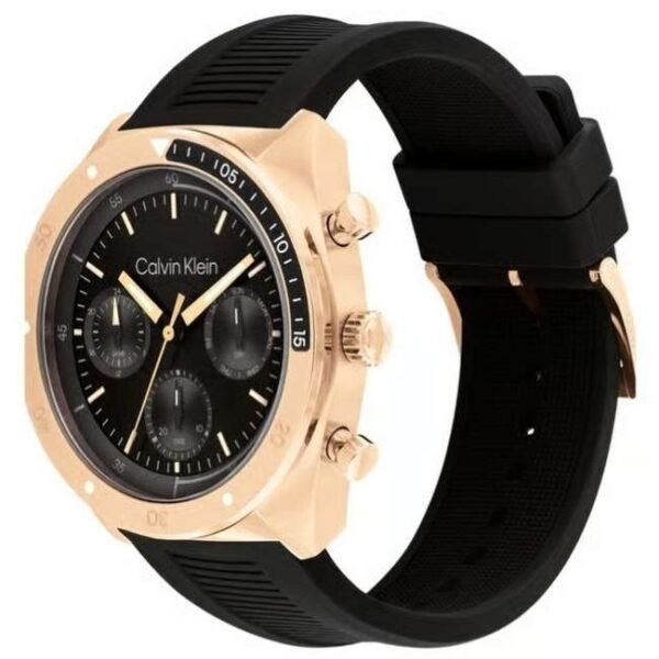 Calvin Klien Black Silicon Men Watch 25200480