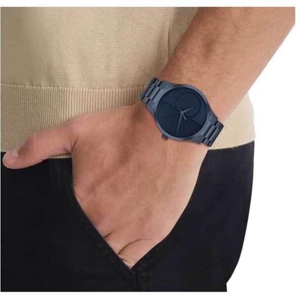 Calvin Klien Blue Stainless Steel Unisex  Watch 25300026