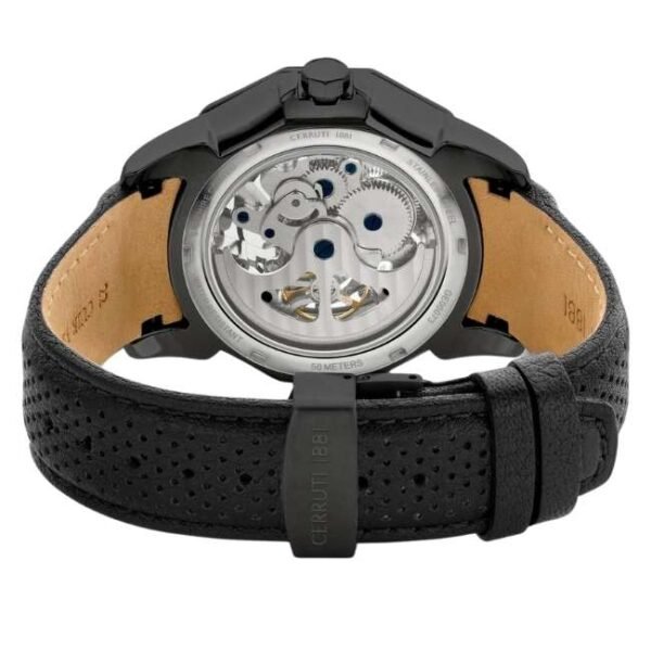 Cerruti Leather Black Men Watch CECIWGE0007305