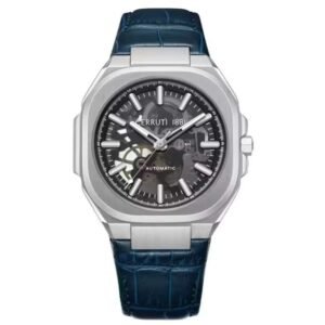 Cerruti Leather Blue Men Watch CECIWGE0050203