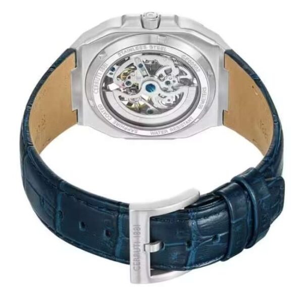 Cerruti Leather Blue Men Watch CECIWGE0050203