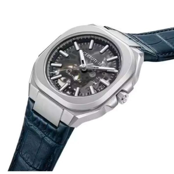 Cerruti Leather Blue Men Watch CECIWGE0050203