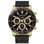 Cerruti Leather Black Men Watch CECIWGF0007604