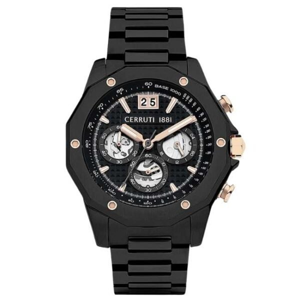 Cerruti Stainless Steel Black Men Watch CECIWGI2207402W
