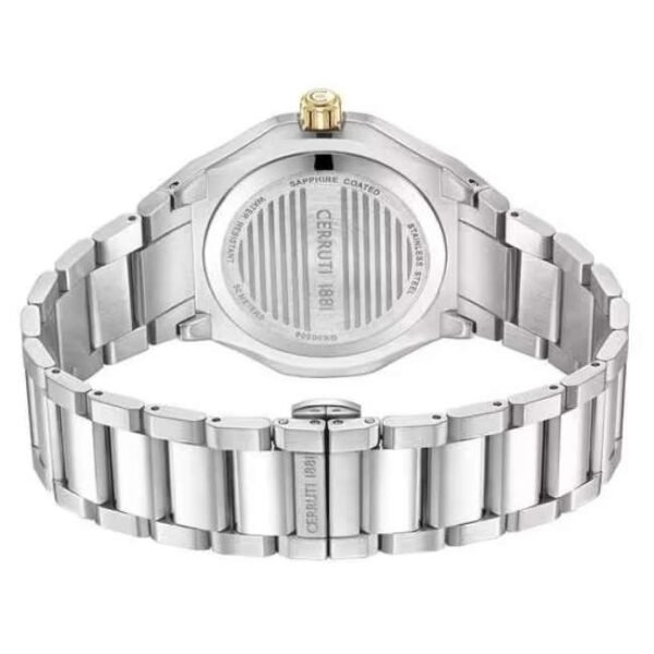Cerruti Stainless Steel Silver Men Watch CECIWGK0050802