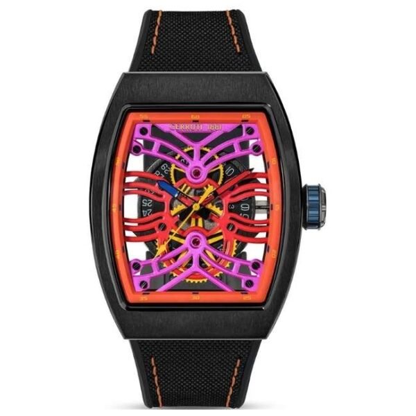 Cerruti Leather Black Men Watch CECIWGN0019501