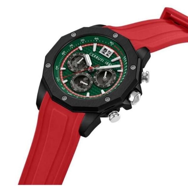 Cerruti Silicon Red Men Watch CECIWGO0019102