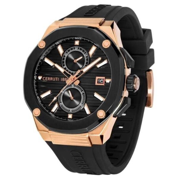 Cerruti Silicon Black Men Watch CECIWGQ0006901