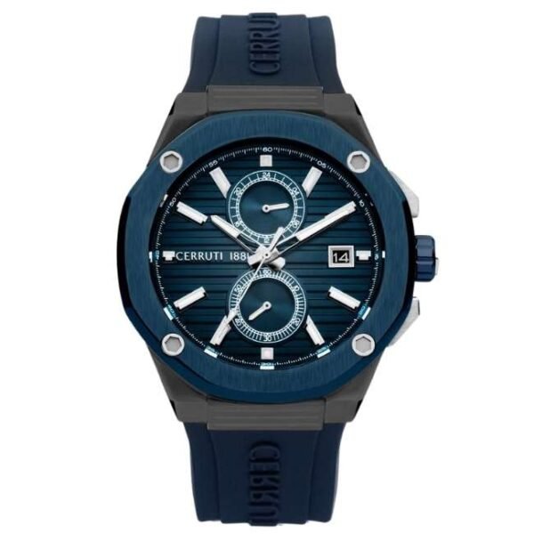 Cerruti Silicon Blue Men Watch CECIWGQ0006902W