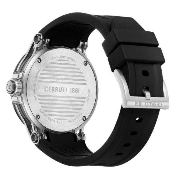 Cerruti Silicon Black Men Watch CECIWGQ0050301