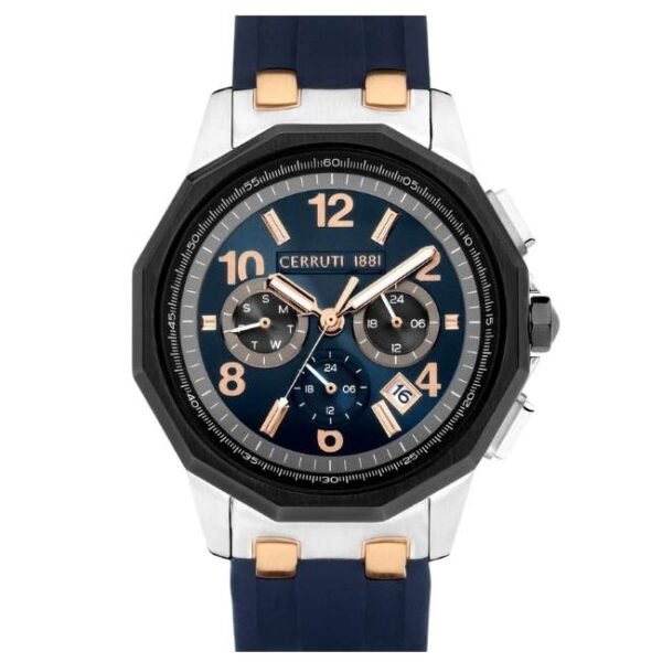 Cerruti Silicon Blue Men Watch CECIWGQ2224102W