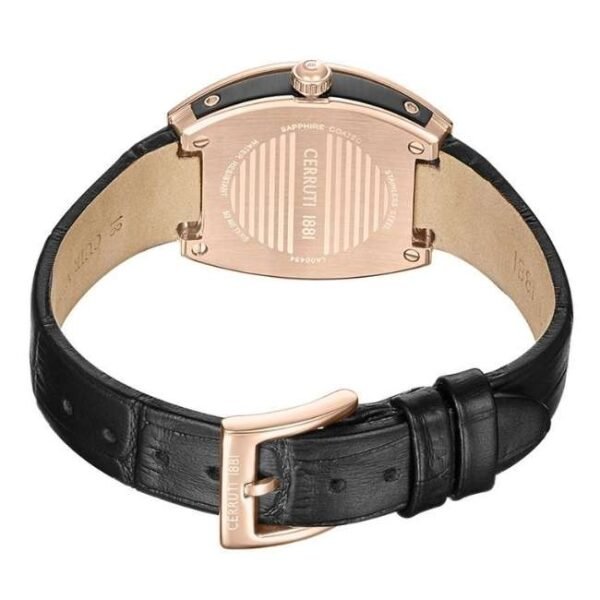 Cerruti Leather Black Women Watch CECIWLA0043402