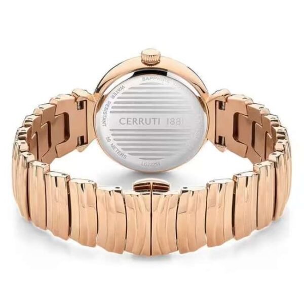 Cerruti Stainless Steel Rose Gold Women Watch CECIWLG2225103W