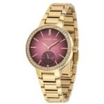 Cerruti Stainless Steel Gold Women Watch CECIWLG2225604