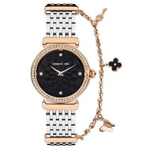 Cerruti Stainless Steel Silver Women Watch CECIWLG2226203W