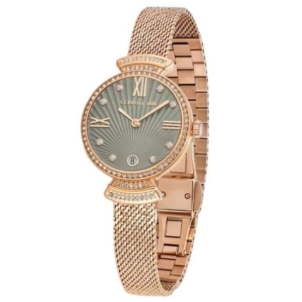 Cerruti Stainless Steel Rose Gold Women Watch CECIWLH2205502