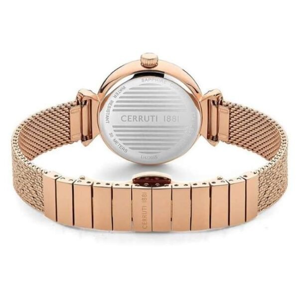 Cerruti Stainless Steel Rose Gold Women Watch CECIWLH2205502