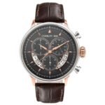 Cerruti Leather Brown Men Watch CECRA26801