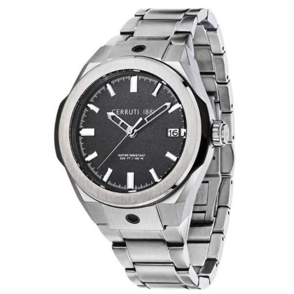 Cerruti Stainless Steel Silver Men Watch CECRA29009