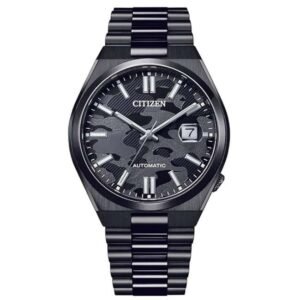 Citizen Stainless Steel Black Men Watch NJ0155-87E